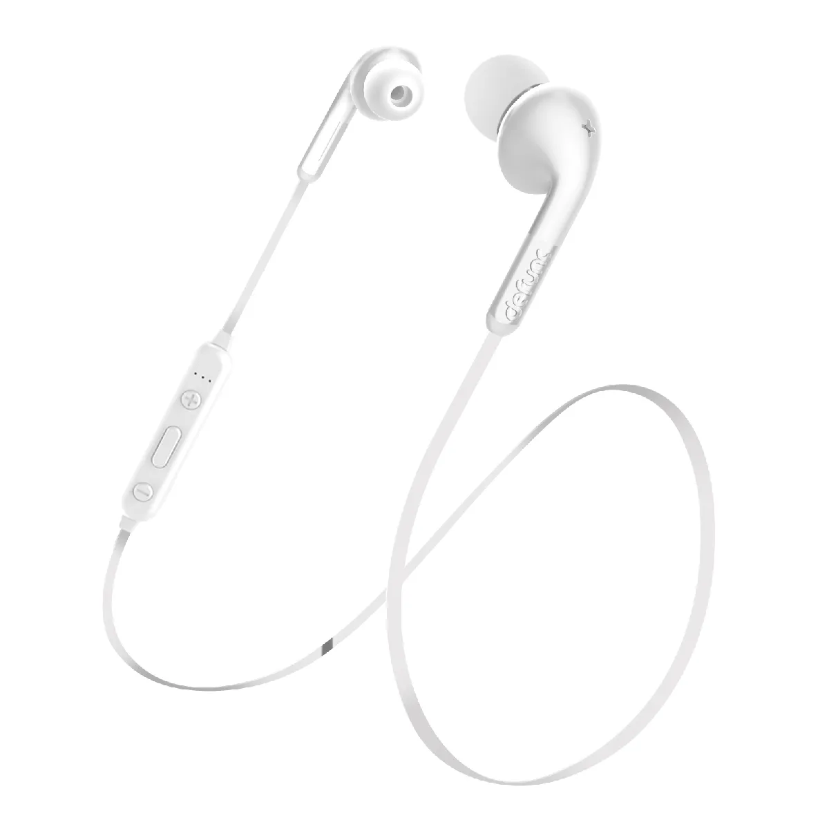 DEFUNC  &Eacute;couteurs Contour Cou Blanc