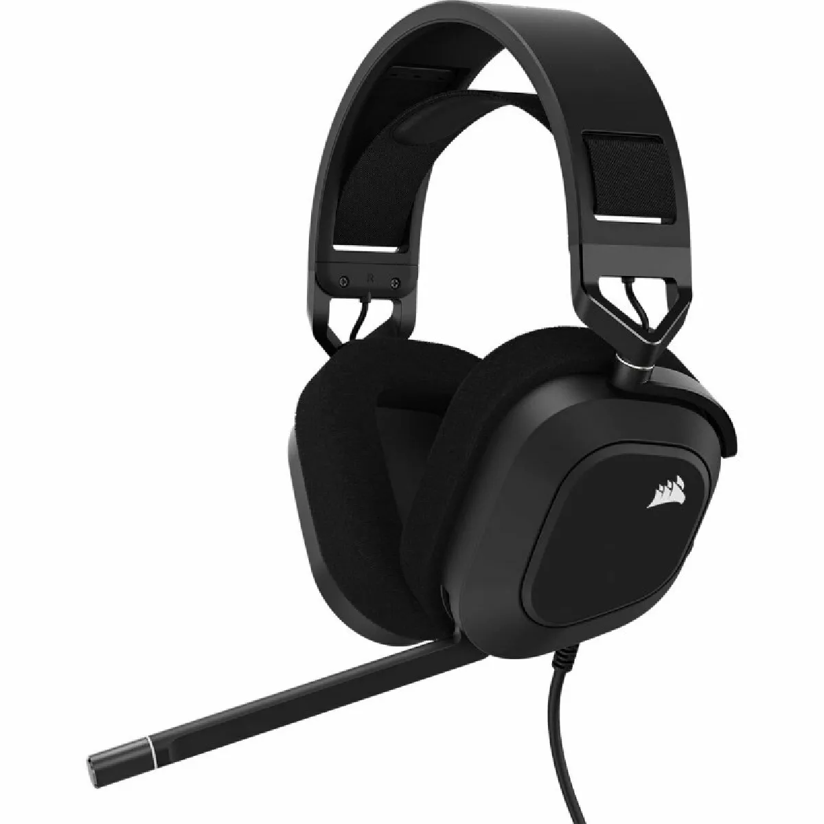 Casque Gaming Corsair HS80 RGB USB – Son Surround Dolby 7.1, Micro Omnidirectionnel - vue 6