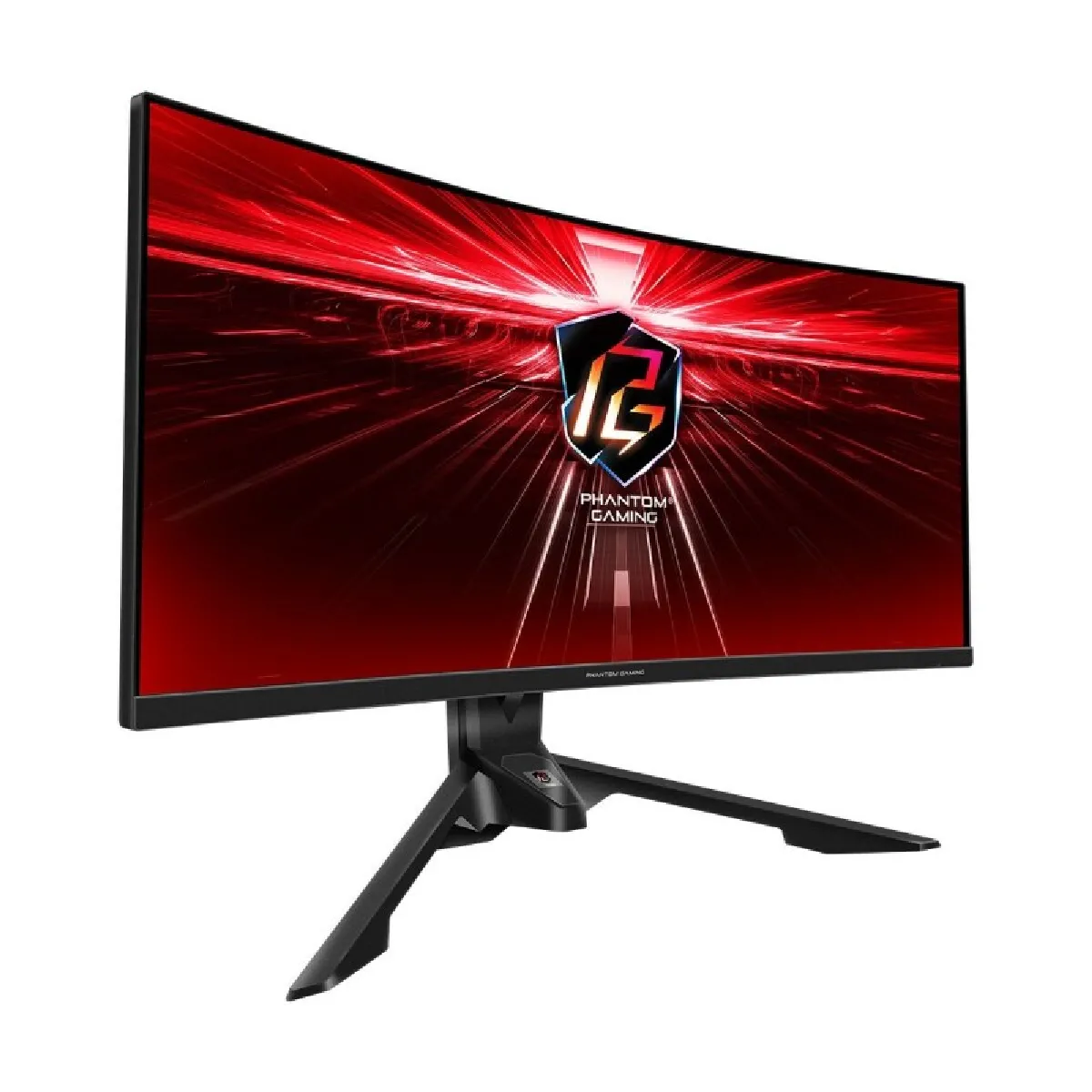 Asrock Pg34wq15r3a 34&acute;&acute; Wqhd Ips Led 165hz Curved Gaming Monitor Rouge