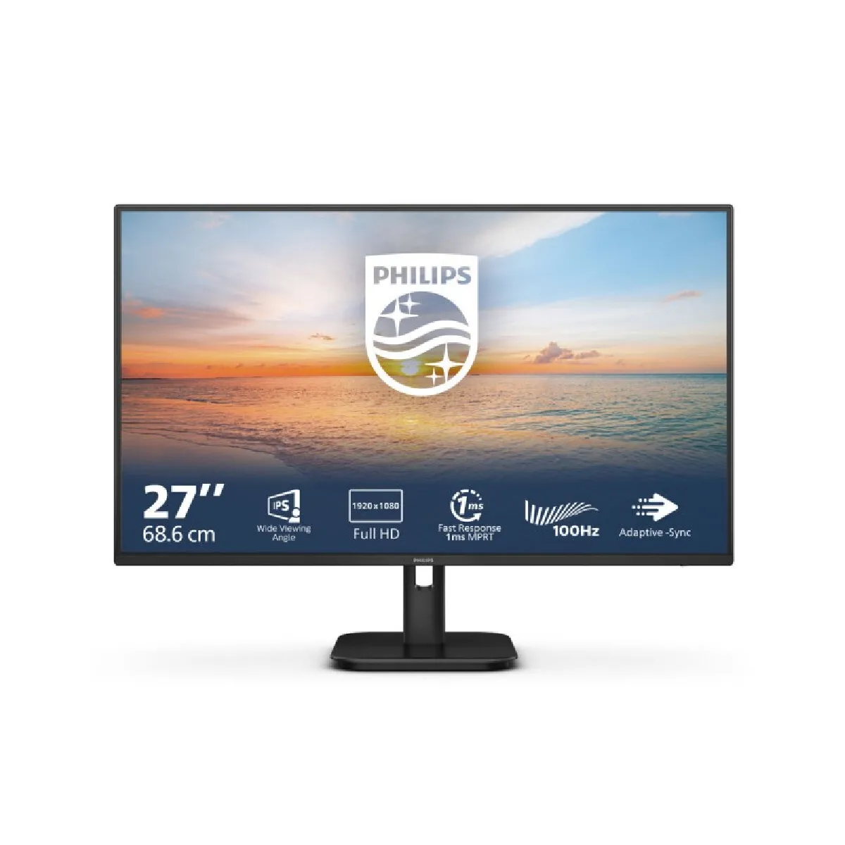 Philips 27E1N1100A Moniteur Full HD 27" Haut Parleur intégré Temps de réponse de 1 ms 1920x1080 100 Hz VGA HDMI 1.4