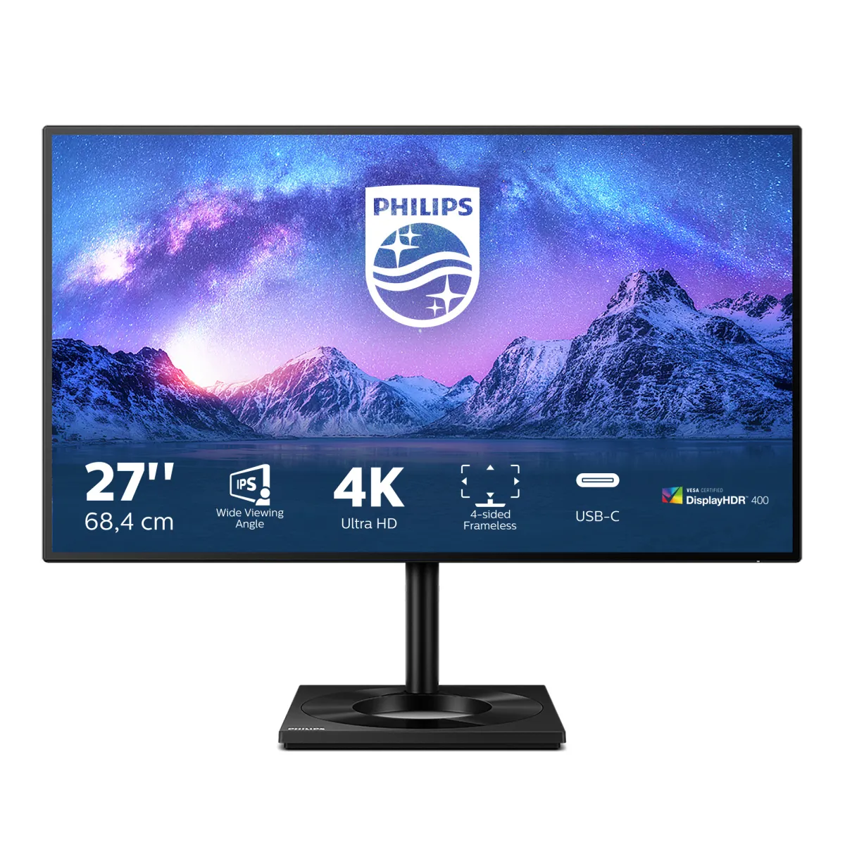Philips 279C9/00 écran plat de PC 68,6 cm (27 ) 3840 x 2160 pixels 4K Ultra HD LED Noir - vue 2