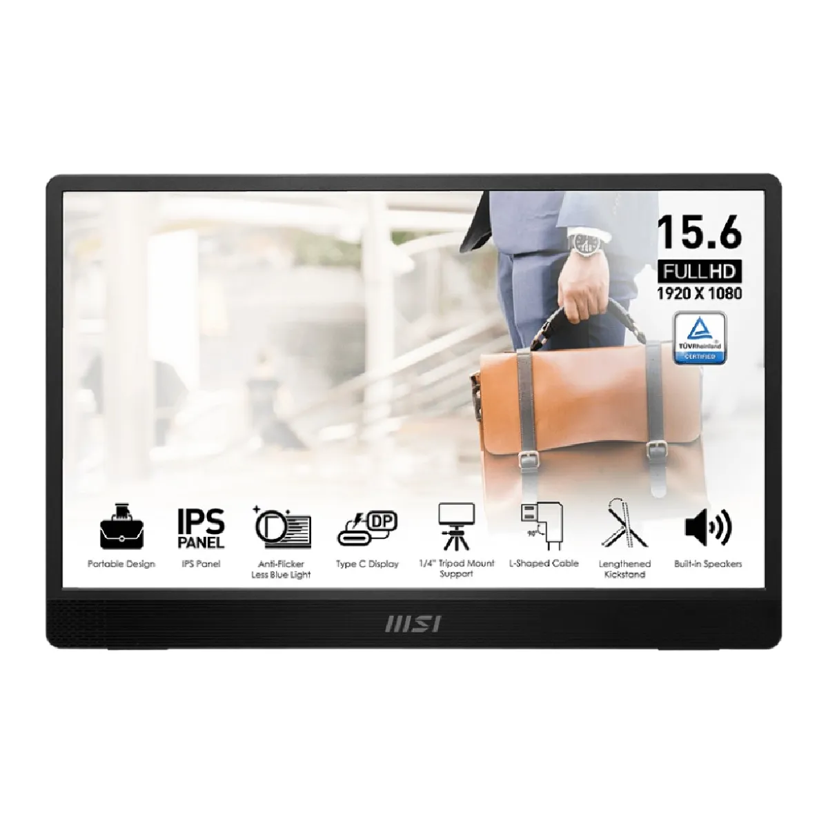 Msi Gris 15.6" Led - Pro Mp161 E2