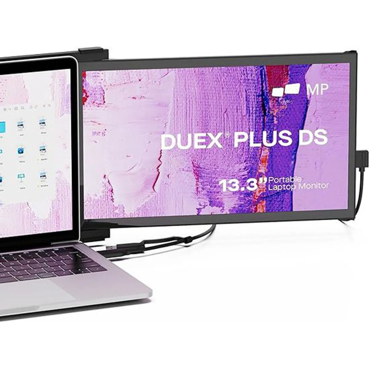 Mobile Pixels Noir Duex Plus Ds Écran Coulissant 13,3' Pour Ordinateur Portable - Neuf - Image 3