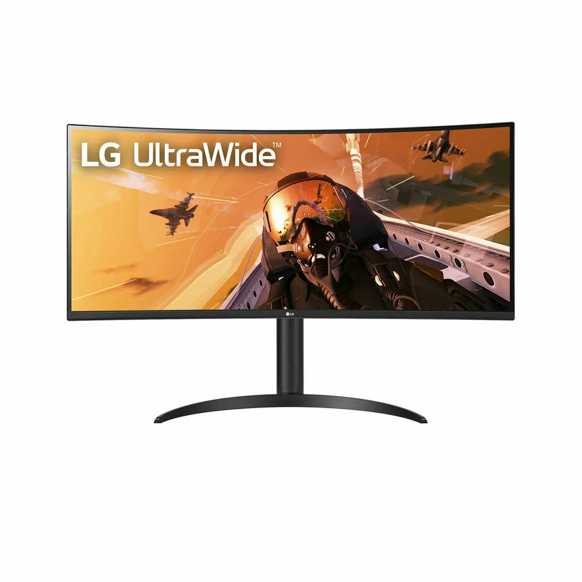 LG 34WP75CP Moniteur 34" QHD UltraWide Incurvé LED VA HDR 10 3440x1440 1 ms AMD FreeSync Premium 160Hz Audio Stéréo HDMI 2.0 HDCP 2.2 Display Port 1.4 USB C Flicker Safe - vue 2