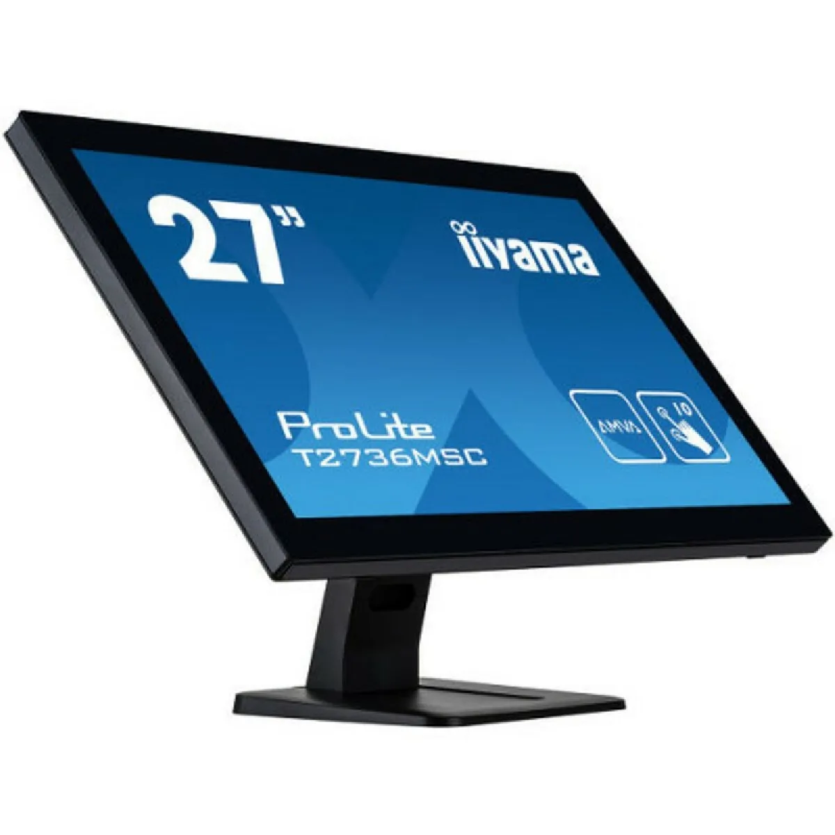 Iiyama Gris/Noir 27" Led Tactile - Prolite T2752msc-B1