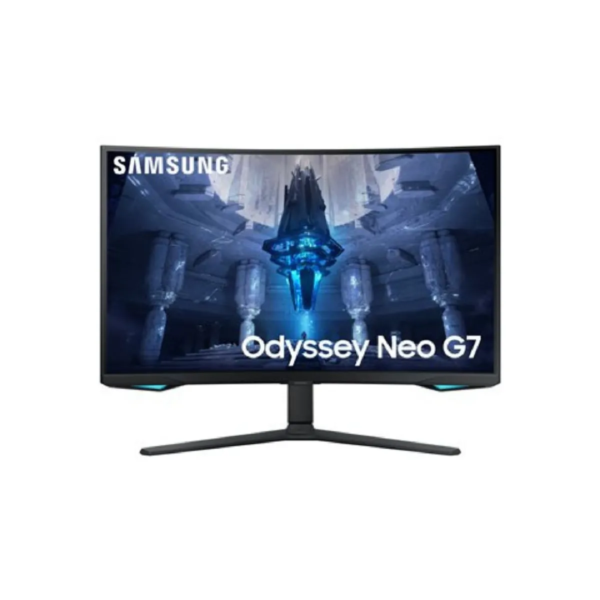 Samsung Ecran PC Odyssey Neo G7 32" 165Hz 1ms Dalle VA MiniLED Incurvé Résolution UHD 4K 3840 x 2160 1 000 000:1 300cdm² FreeSync Premium Pro Pied Ajustable HDMI DisplayPort - vue 8