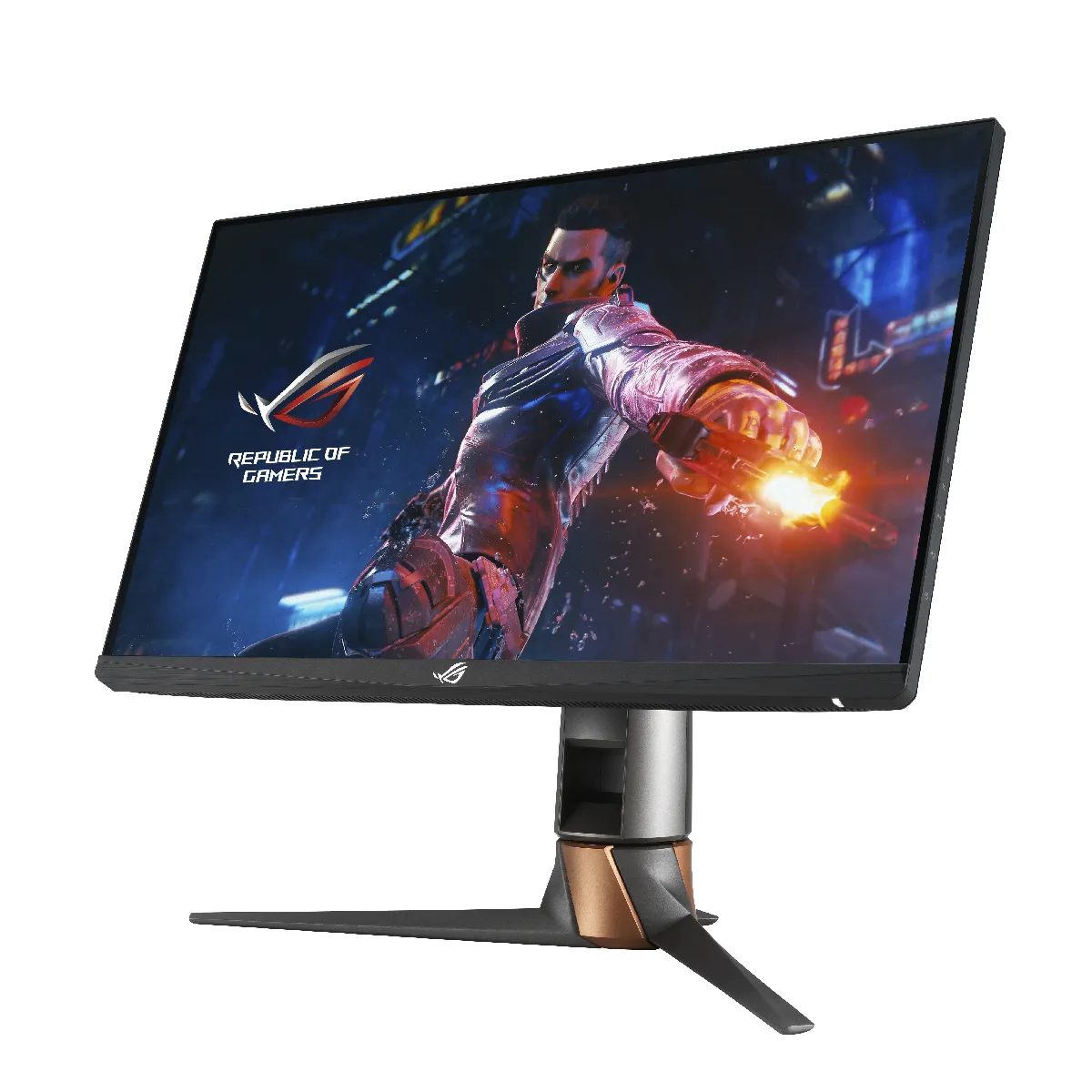 ASUS TUF Gaming VG259QR Ecran PC gaming 24 5" FHD Dalle IPS 1ms 165Hz 1920x1080 300cdm² 1x DP & 2x HDMI ELMB Nvidia G Sync Haut parleurs Shadow Boost