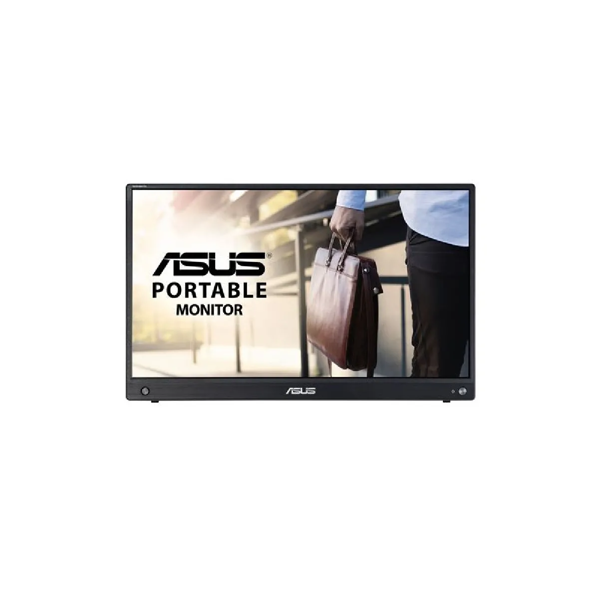 ASUS ZenScreen GO MB16AWP - Écran LED - 15.6' - portable - 1920 x 1080 Full HD (1080p) @ 60 Hz - IPS - 250 cd/m² - 1000:1 - 5 ms - Mini HDMI, USB-C - haut-parleurs - noir bronze