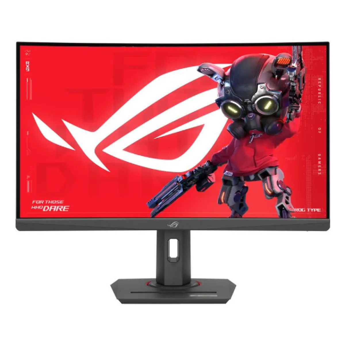 ASUS ROG Strix XG27WCS USB Type C – 27 Pouces 2560x1440 incurvé 180Hz 1ms VA Rapide Extreme Low Motion Blur Sync USB Type C FreeSync DisplayWidget Center Prise pour trépied HDR - vue 9