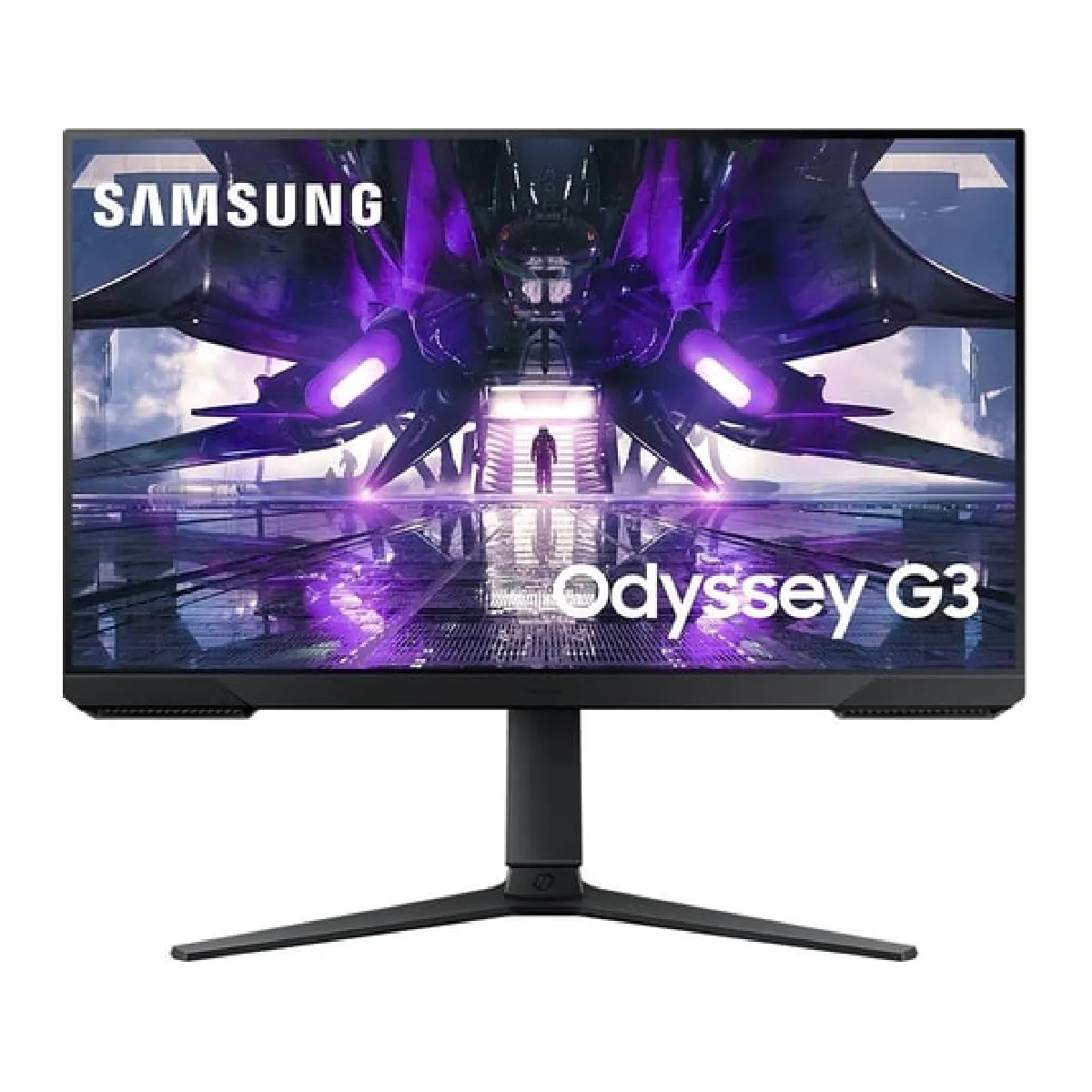 Samsung Ecran PC Odyssey G3 24'' 144Hz 1ms MPRT Dalle VA Résolution 1920 x 1080 3 000 : 1 250 cdm² AMD FreeSync Premium Eye Saver Mode & Flicker Free Pied Ajustable HDMI DisplayPort - vue 4