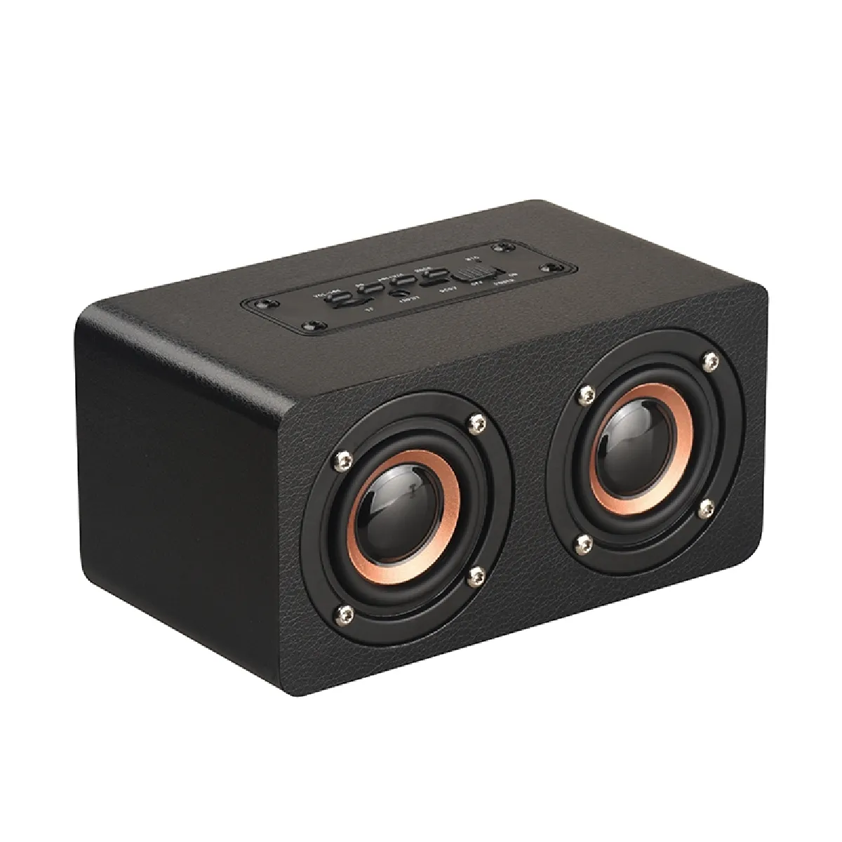 Yonis Noir Enceinte Bluetooth 4.2 Subwoofer Mains Libres Radio Fm Aux Mp3 Sd + Sd 8Go - Image 3