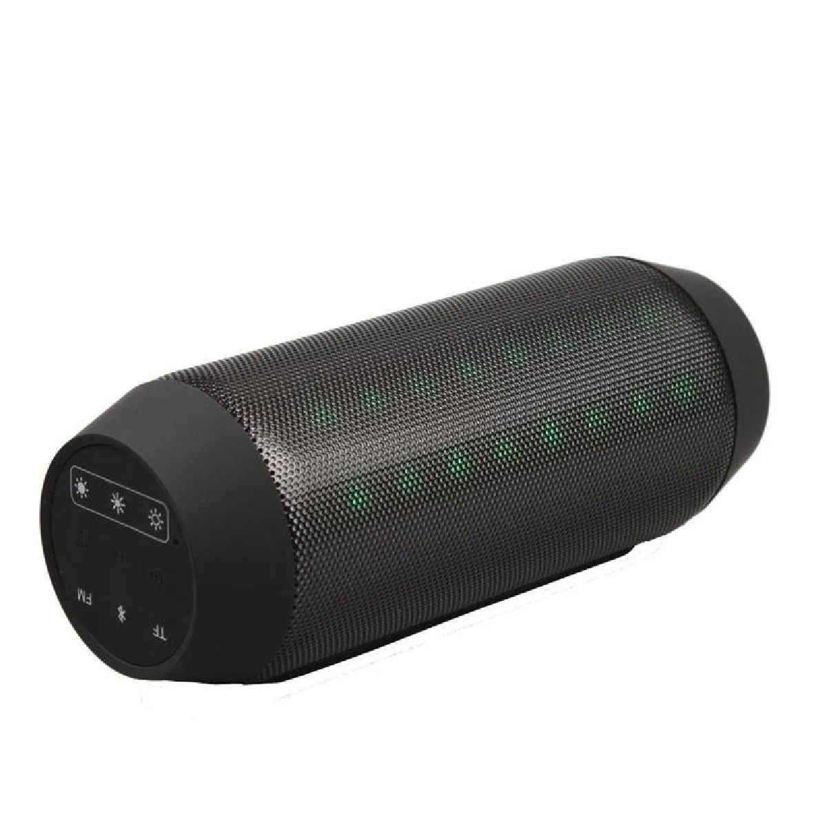 Yonis Noir Enceinte Portable Led - Image 2