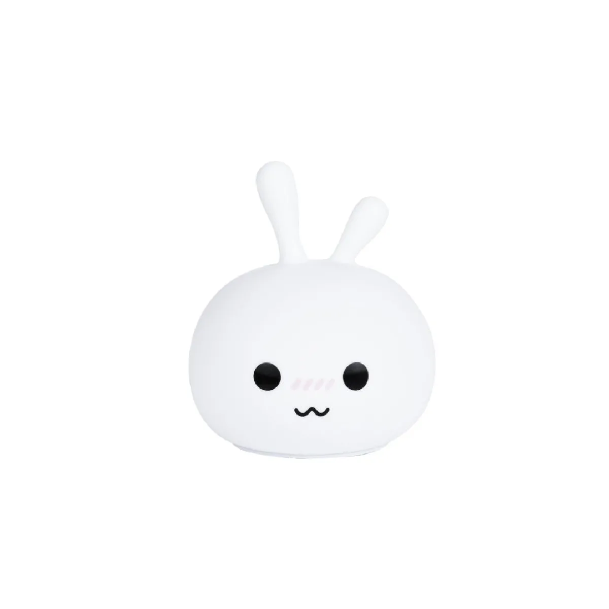 We Blanc Wekids Lampe De Chevet Pour Enfant/Bébé - Veilleuse Lapin Nomade À Motifs Étoilés Sans Fil 3 Couleurs 3 Effets Réglable Led - Rechargeable - Neuf - Image 4