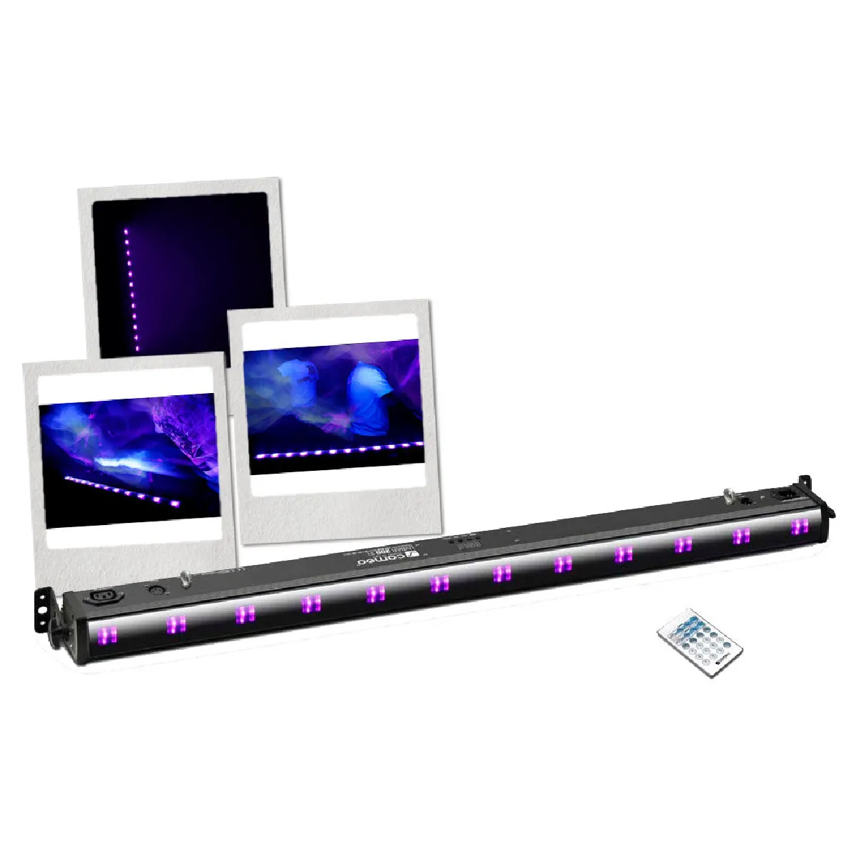Cameo Bleu/Violet Barre Led Uvbar 200 Ir - 3 W