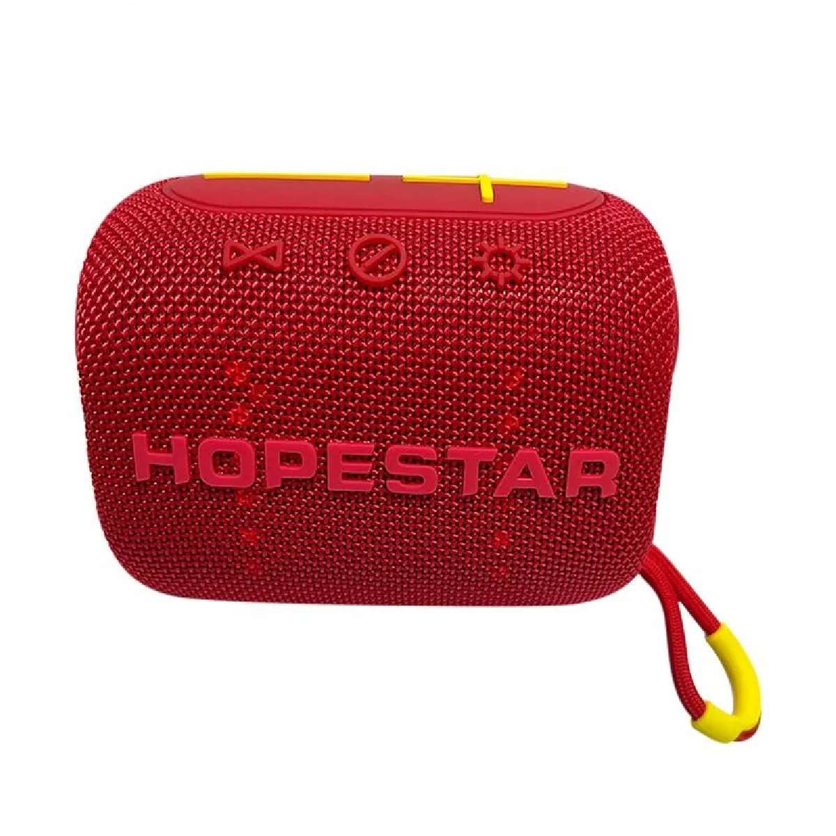YONIS Enceinte bluetooth 5.0 &eacute;tanche ipx6 son puissant 5w autonomie 7h portable rouge  