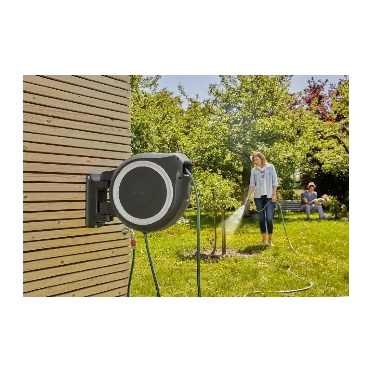 GARDENA Dévidoir automatique RollUp L 30m