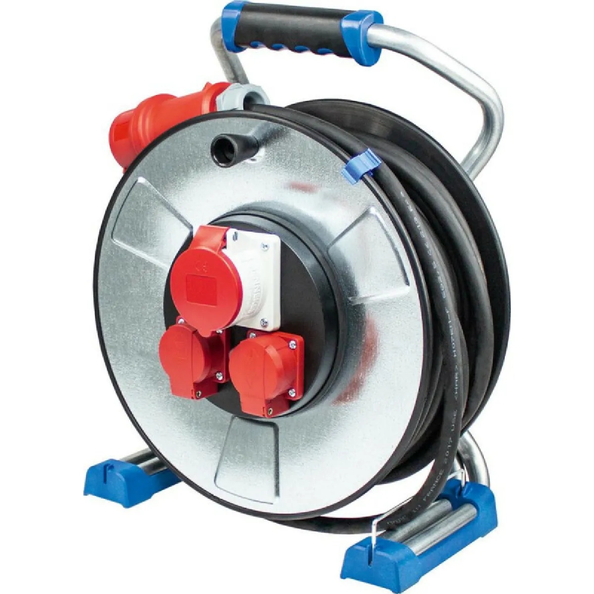 Schwabe Enrouleur Électrique Acier Ip44 - 25 M