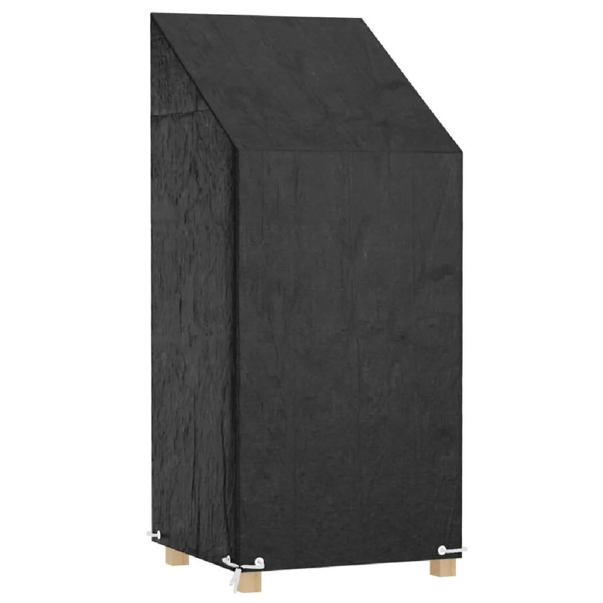 vidaXL Housse de chaise de jardin 8 œillets 65x65x110 150 cm PE 319336 - vue 2