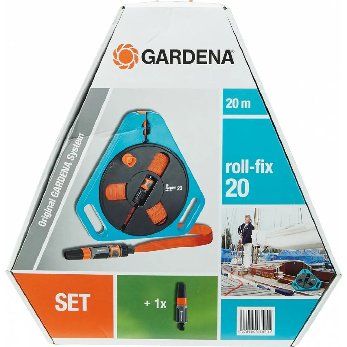 Gardena Enrouleur Tuyau Plat 20 - vue 3