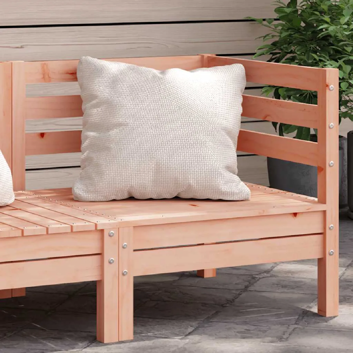 VIDAXL - Canapé d'angle de jardin - Bois de douglas - Modulaire - Image 2