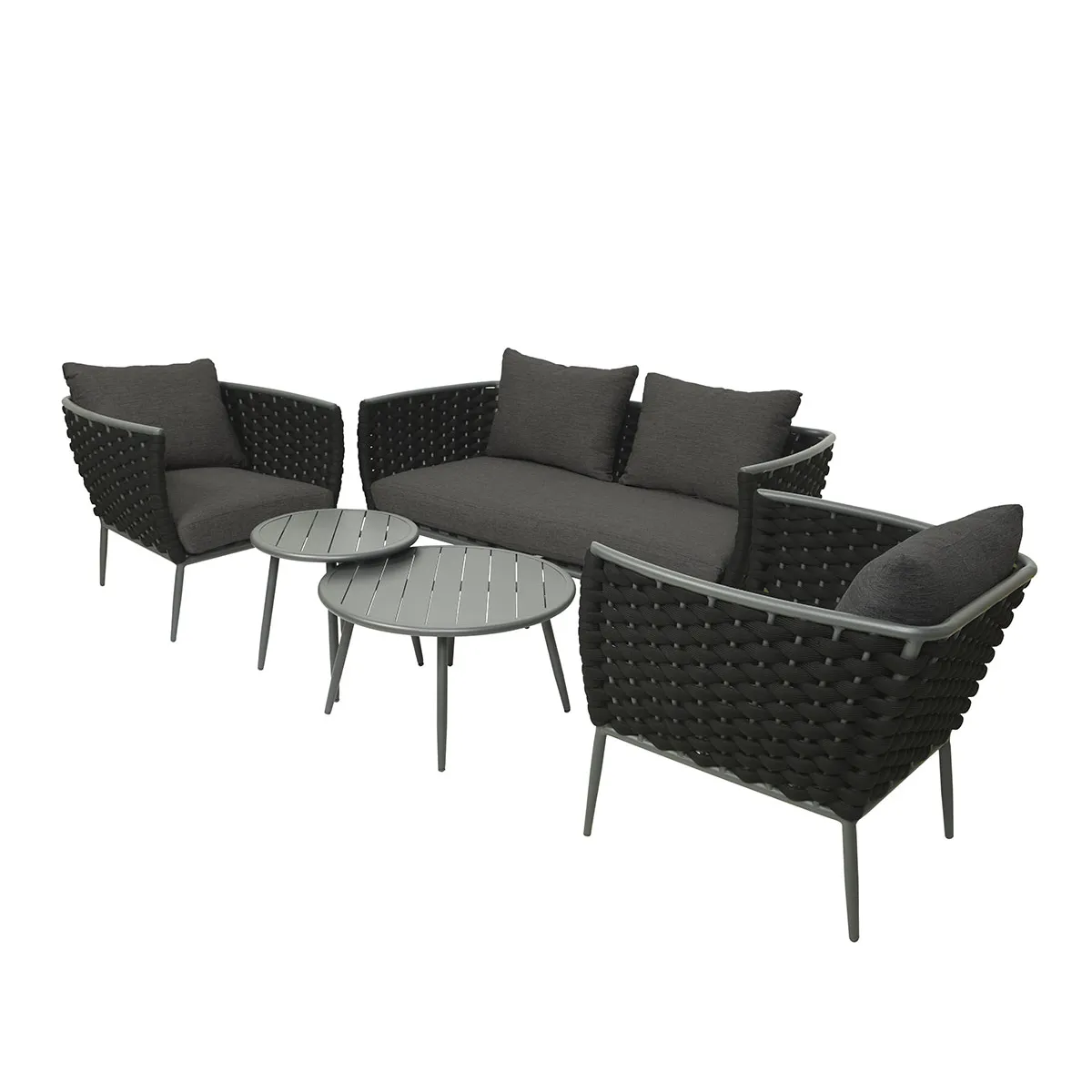 Jardideco Salon de jardin Monza