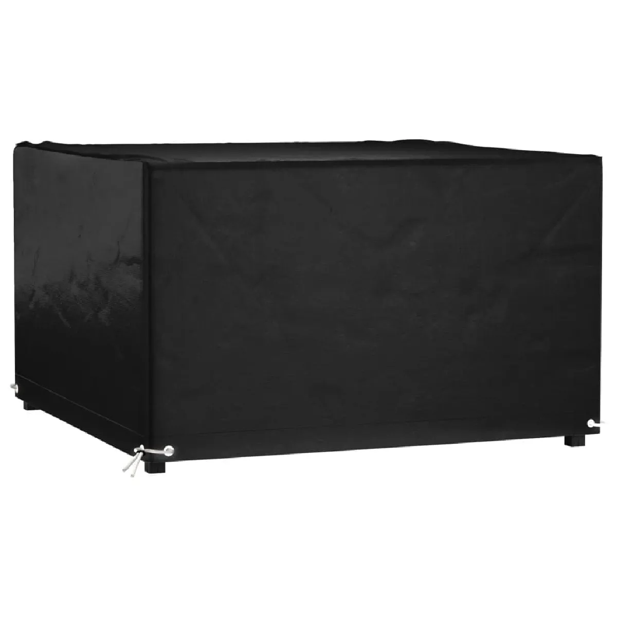 vidaXL Housse de salon de jardin 8 œillets 132x132x80 cm carré 319289 - vue 2