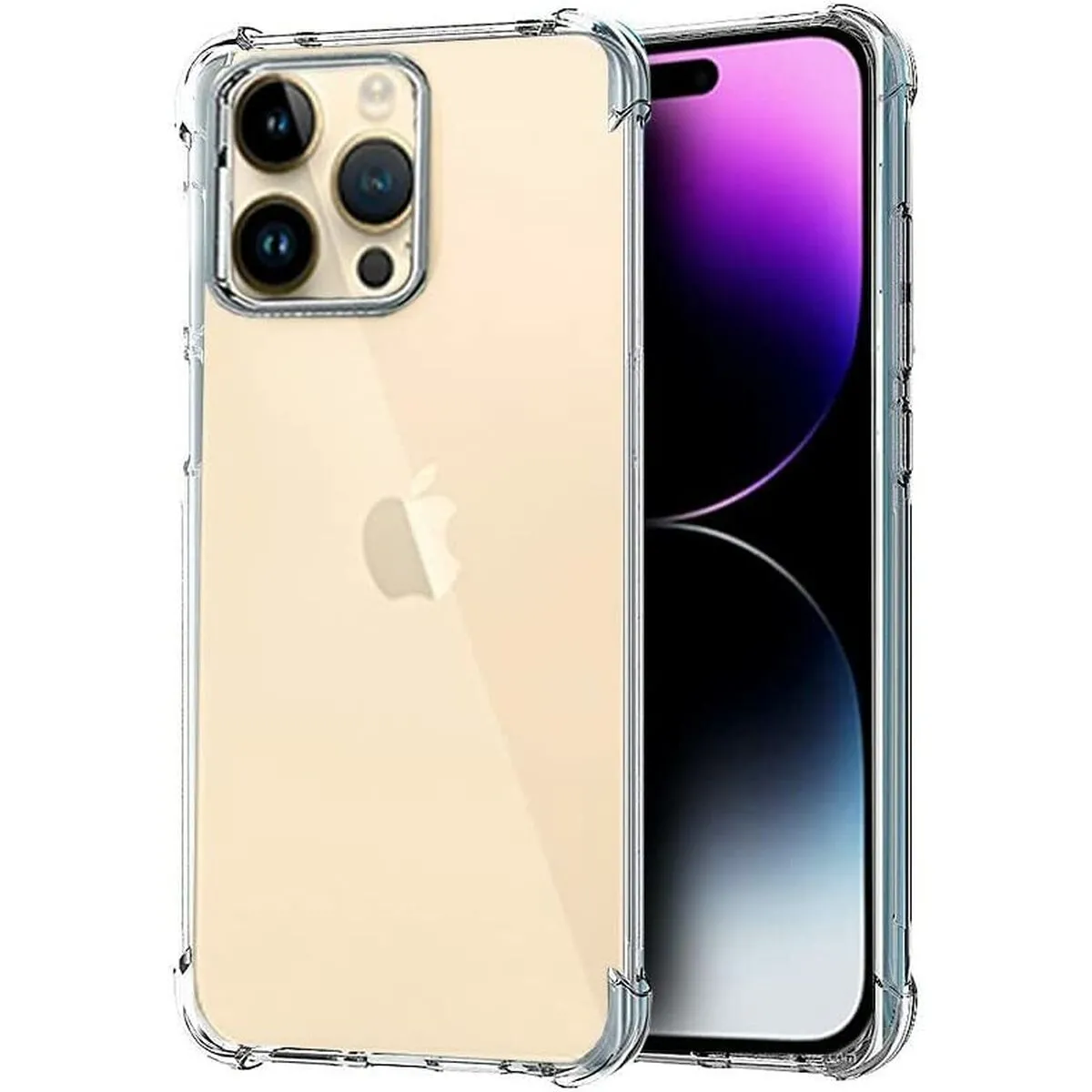 Coque antichoc transparente cool pour iPhone 14 Pro Max - Image 2