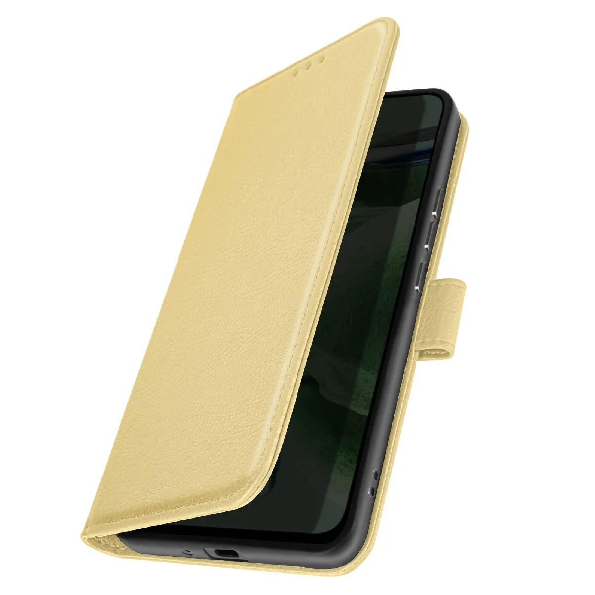 Avizar Doré Étui Pour Iphone Xr Portefeuille Et Support Vidéo E