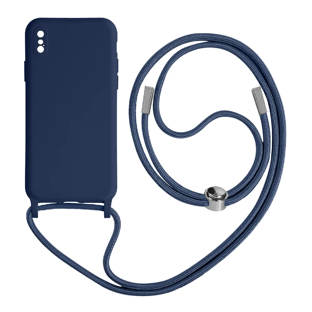 Avizar Bleu Coque Cordon Iphone X/Xs