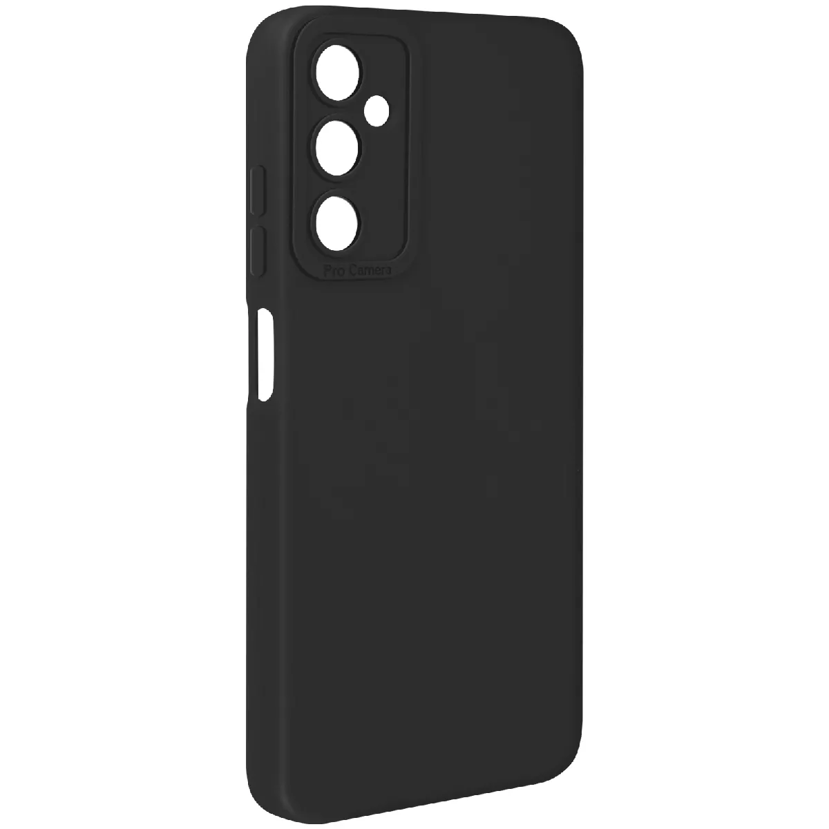 Avizar Noir Coque Pour Samsung Galaxy A05s Silicone Mat Protection Caméra