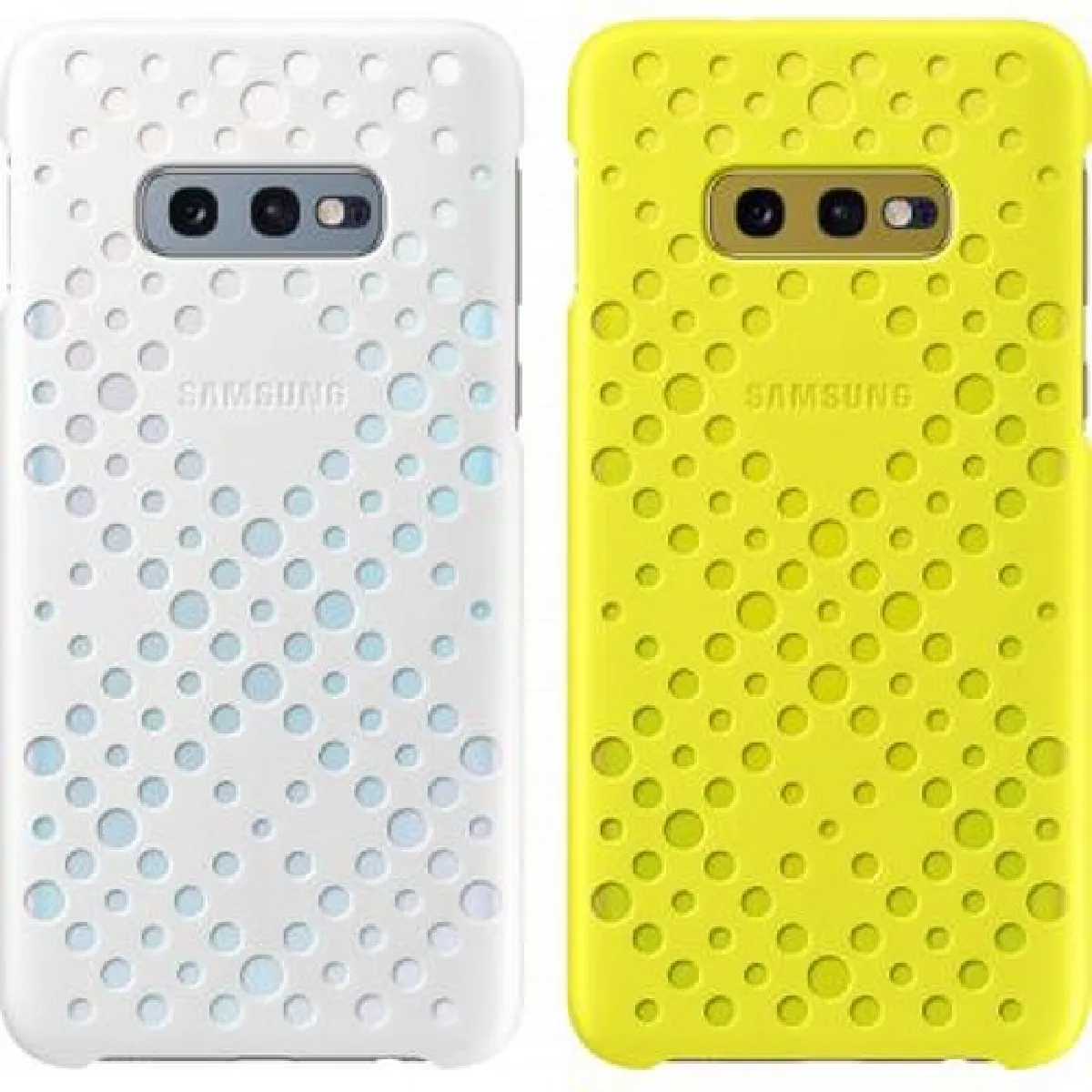Samsung EF XG970CW Coques Perforées Jaune - vue 9