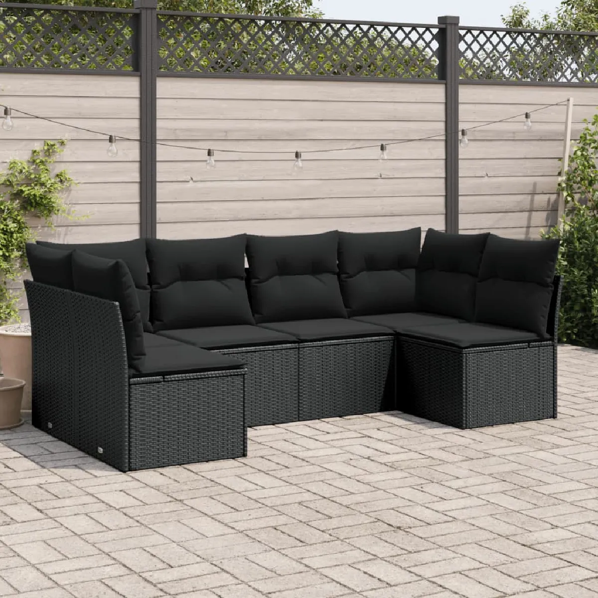 Salon de jardin 6 pcs - vue 2