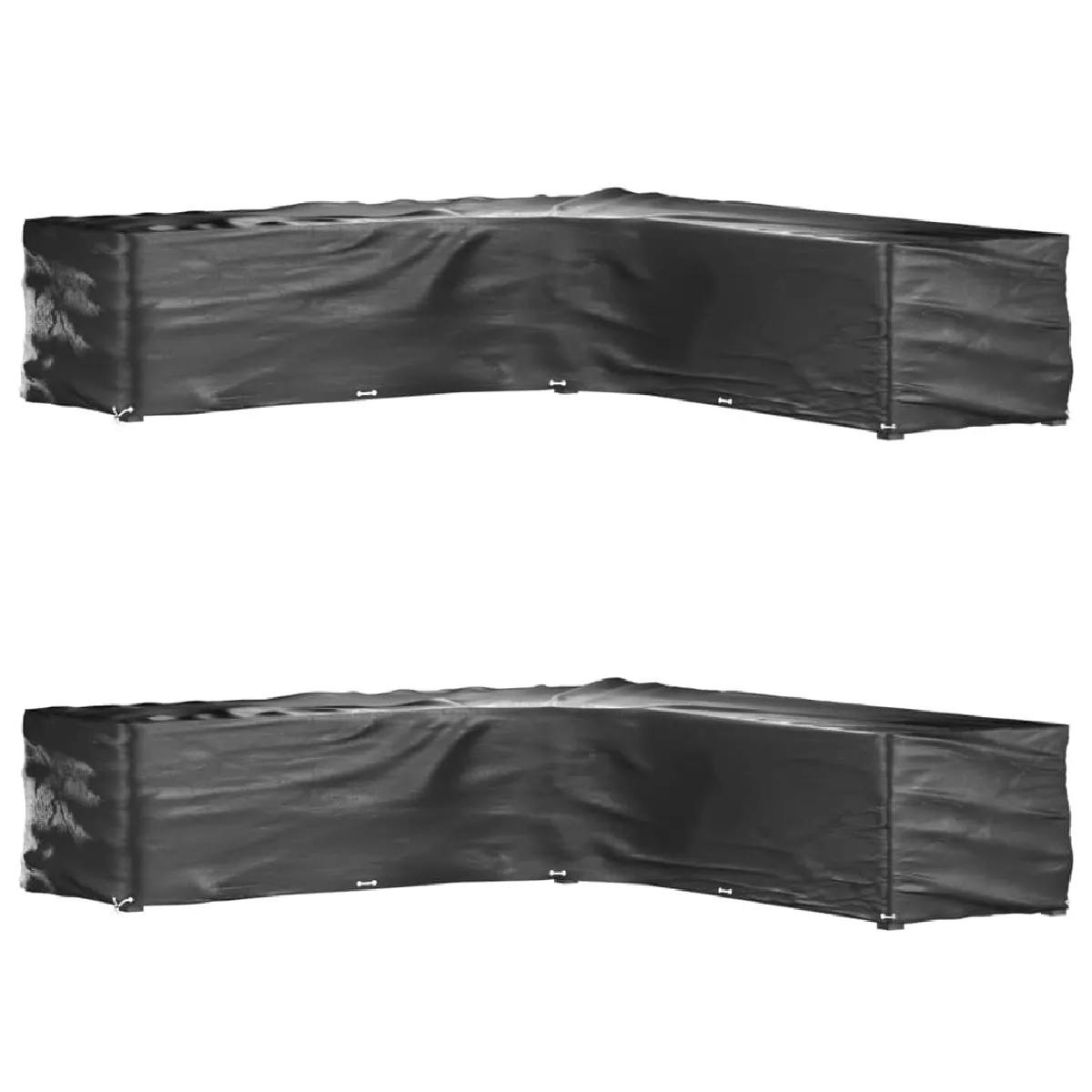 vidaXL Housses salon de jardin 2 pcs - vue 1