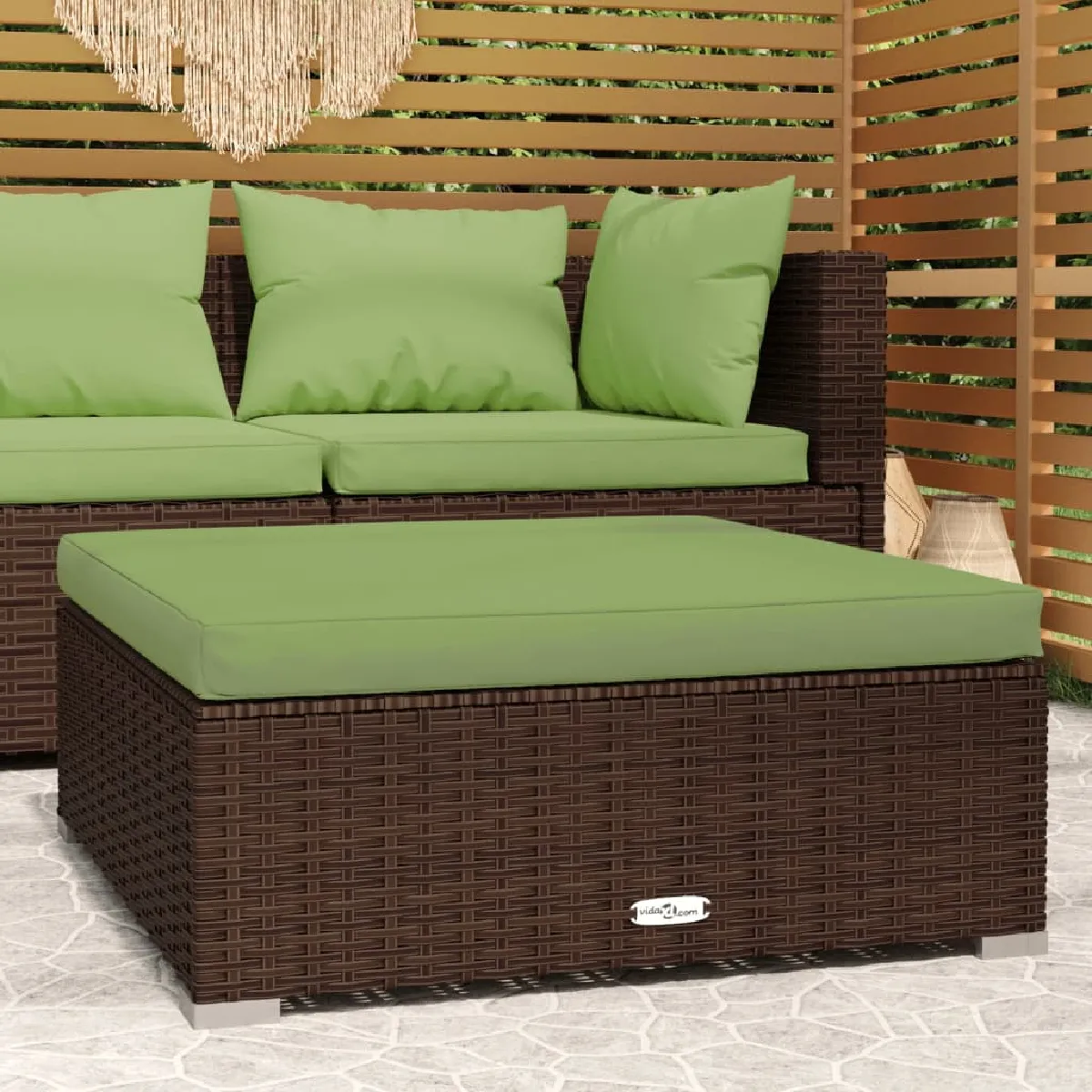 Repose pied de Jardin vidaXL - vue 2