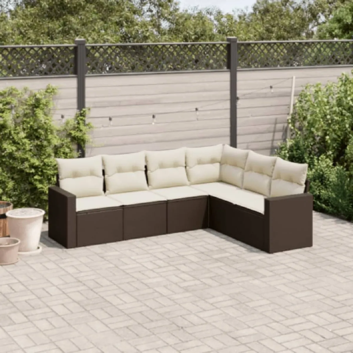 vidaXL Ensemble de jardin 6 pcs - vue 7