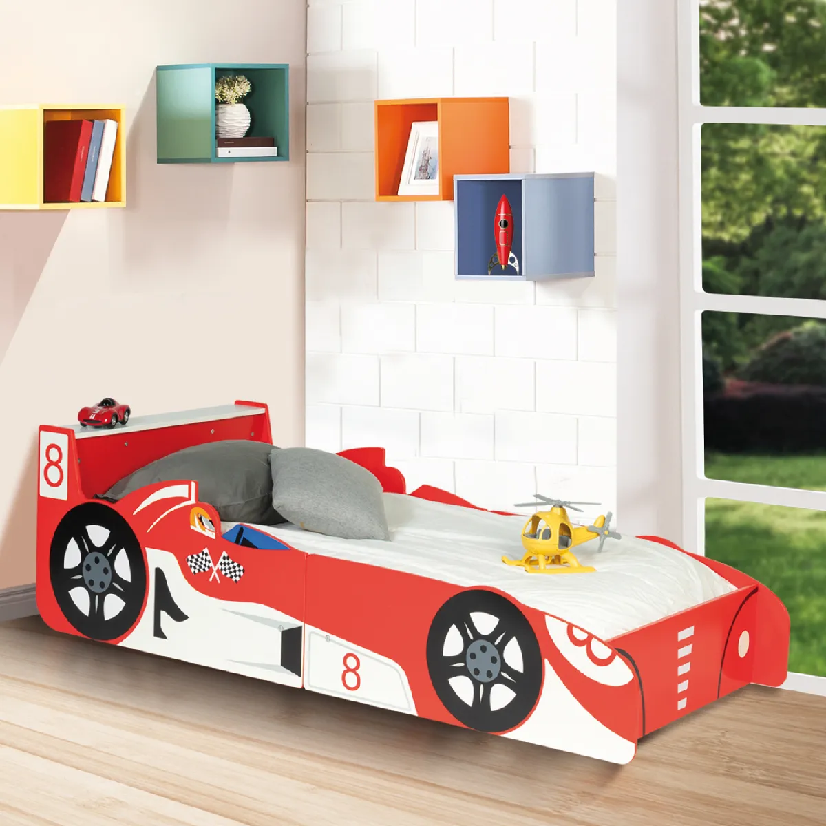 MARKET Teddi Lit Enfant Formule 1 - 70x140