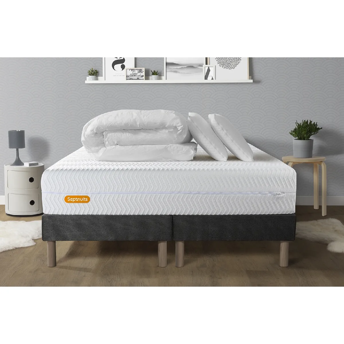 SEPTNUITS  Pack Memo Bio 180x200 cm