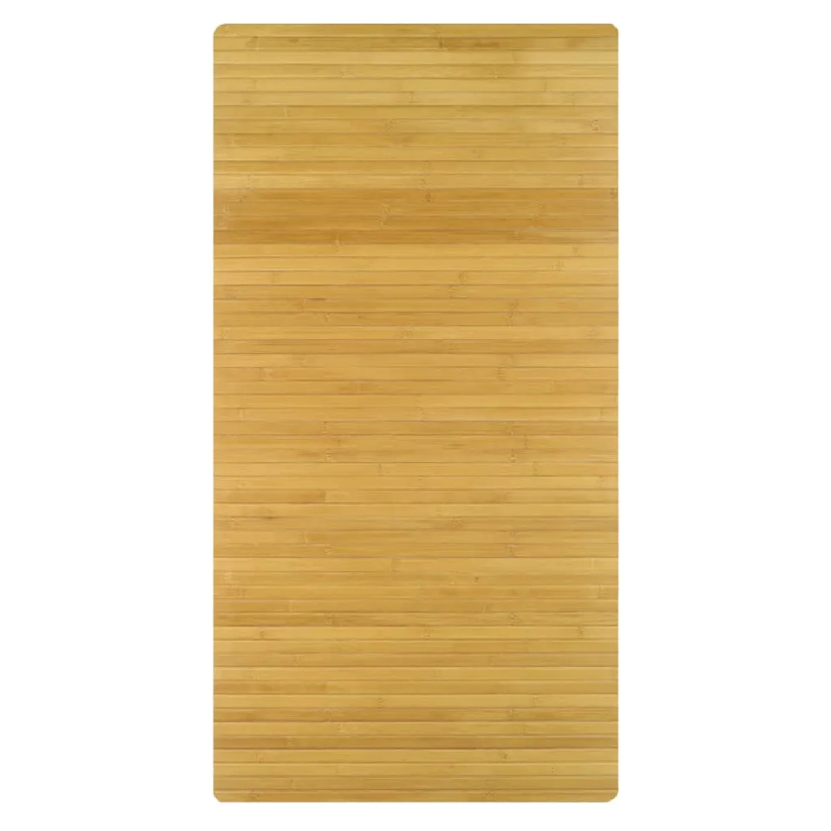 Kleine Wolke Tapis de Bain Bambus Marron