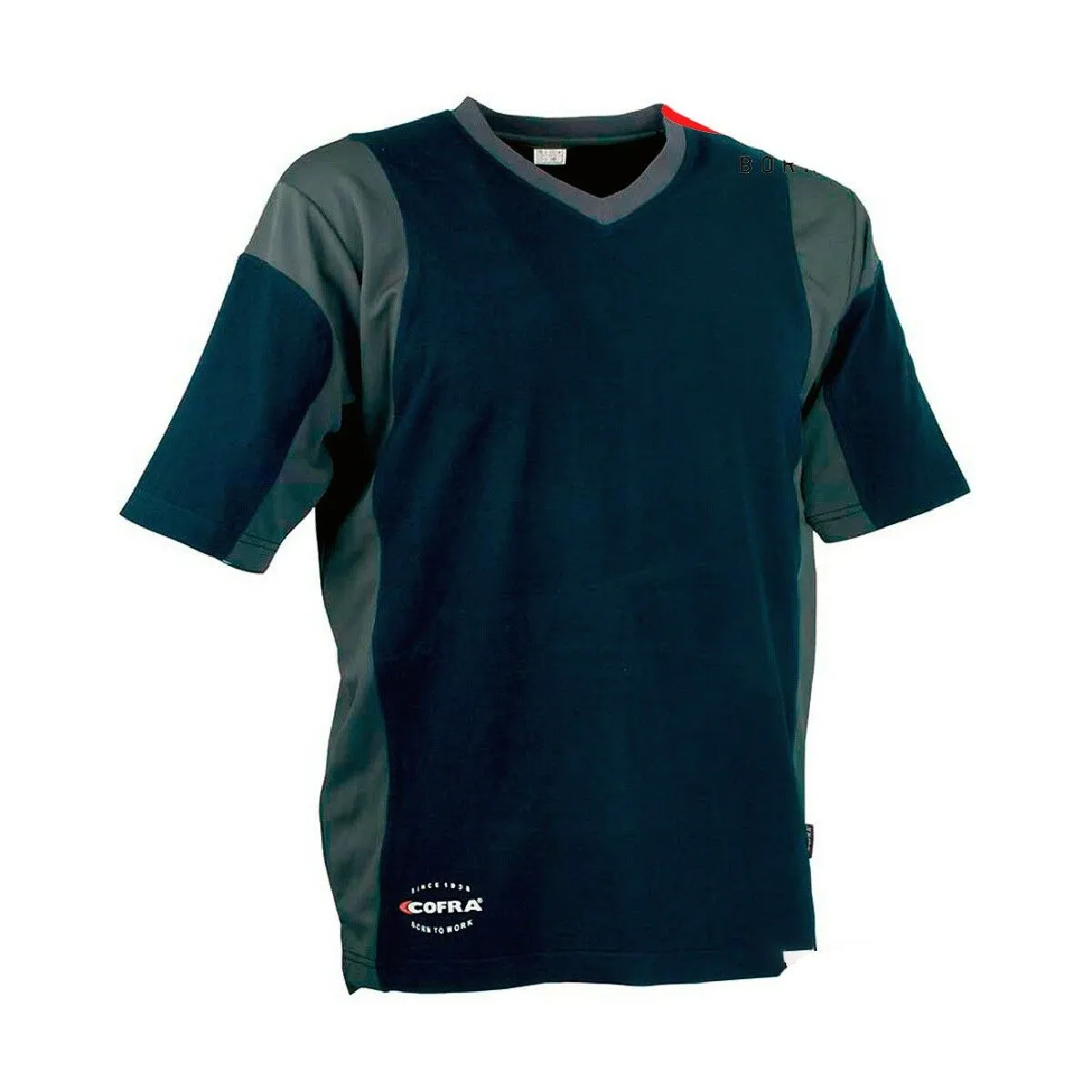 Cofra T-shirt Java Manches Courtes - Bleu Foncé L