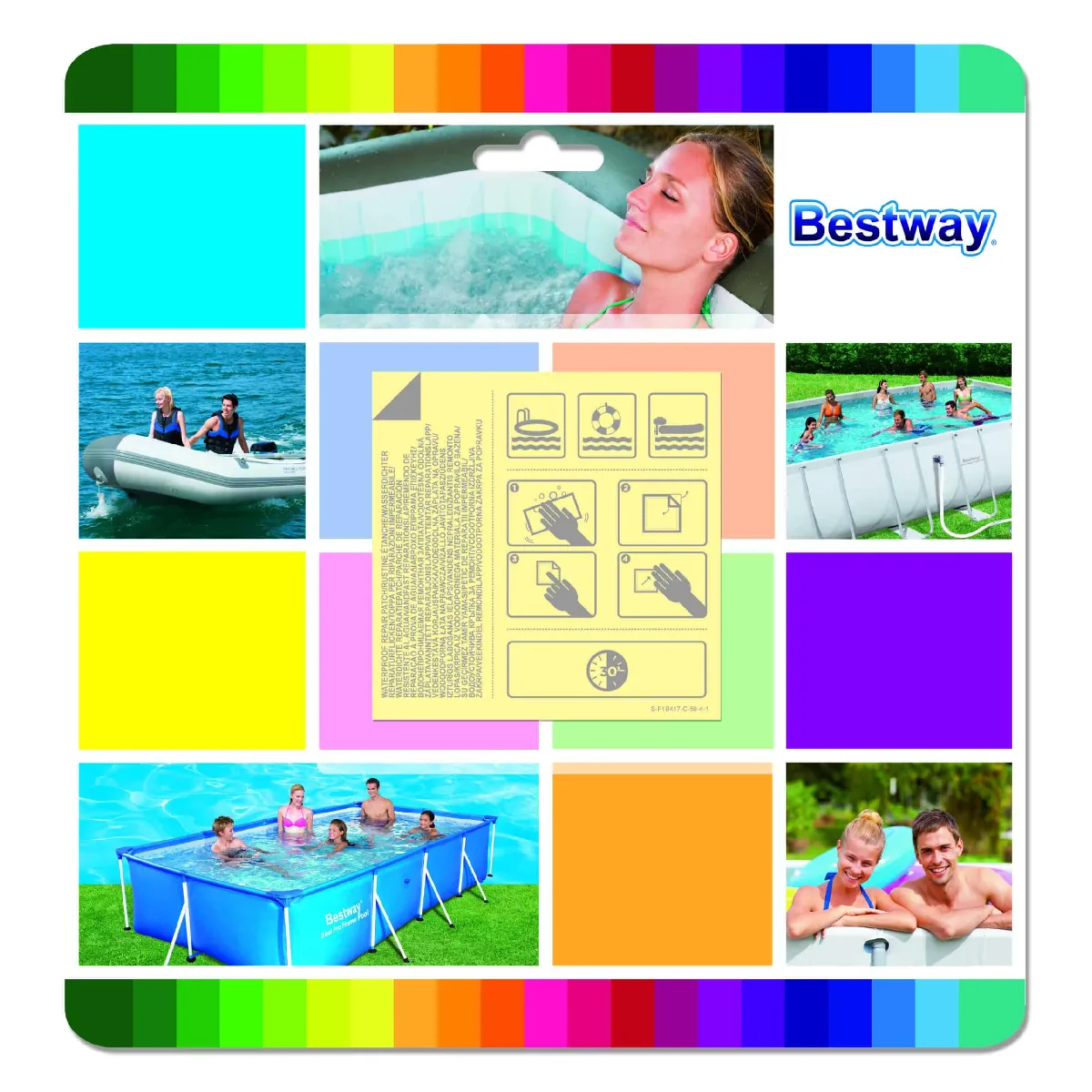 Bestway Kit Patch Réparation Étanche