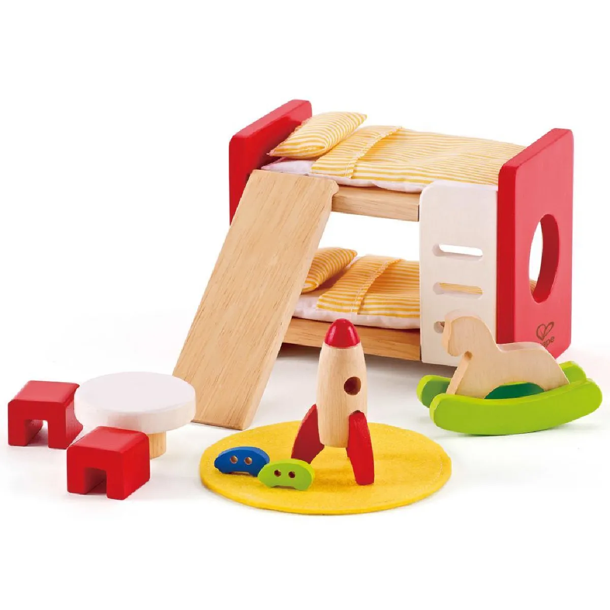 Hape Chambre Enfant Maison de Poupée Hape Chambre Enfant Maison de Poupée