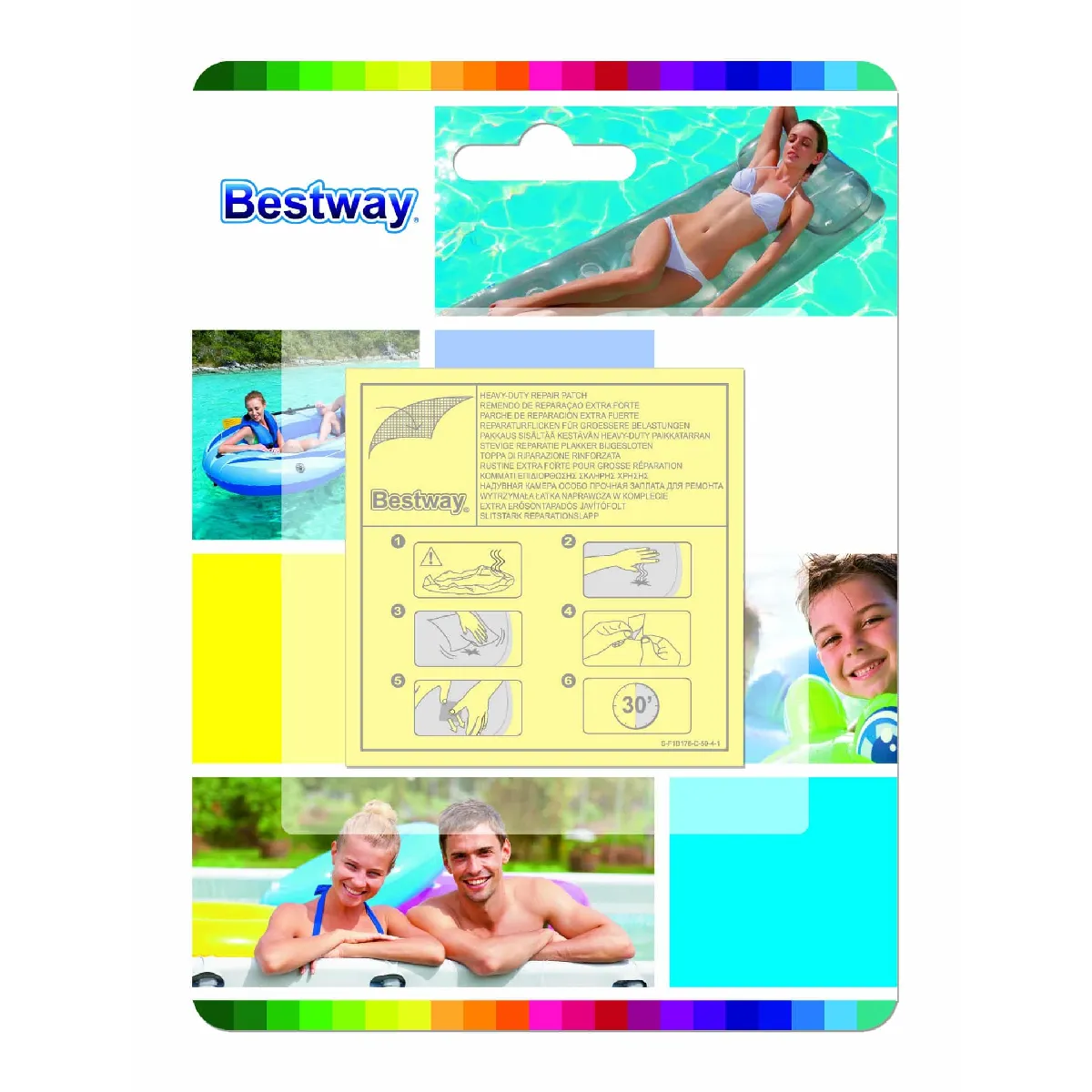 Bestway Kit Patch Réparation Extra Strong