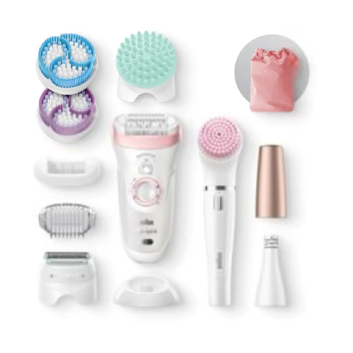 Épilateur Électrique Braun Silk-épil 9 SES9-700 – 40 Pincettes, Wet & Dry - vue 8