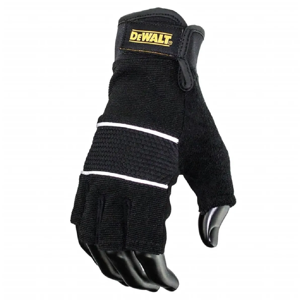 DEWALT  Homme  Gant de Travail Noir DPG213L EU, Noir, DPG213L EU