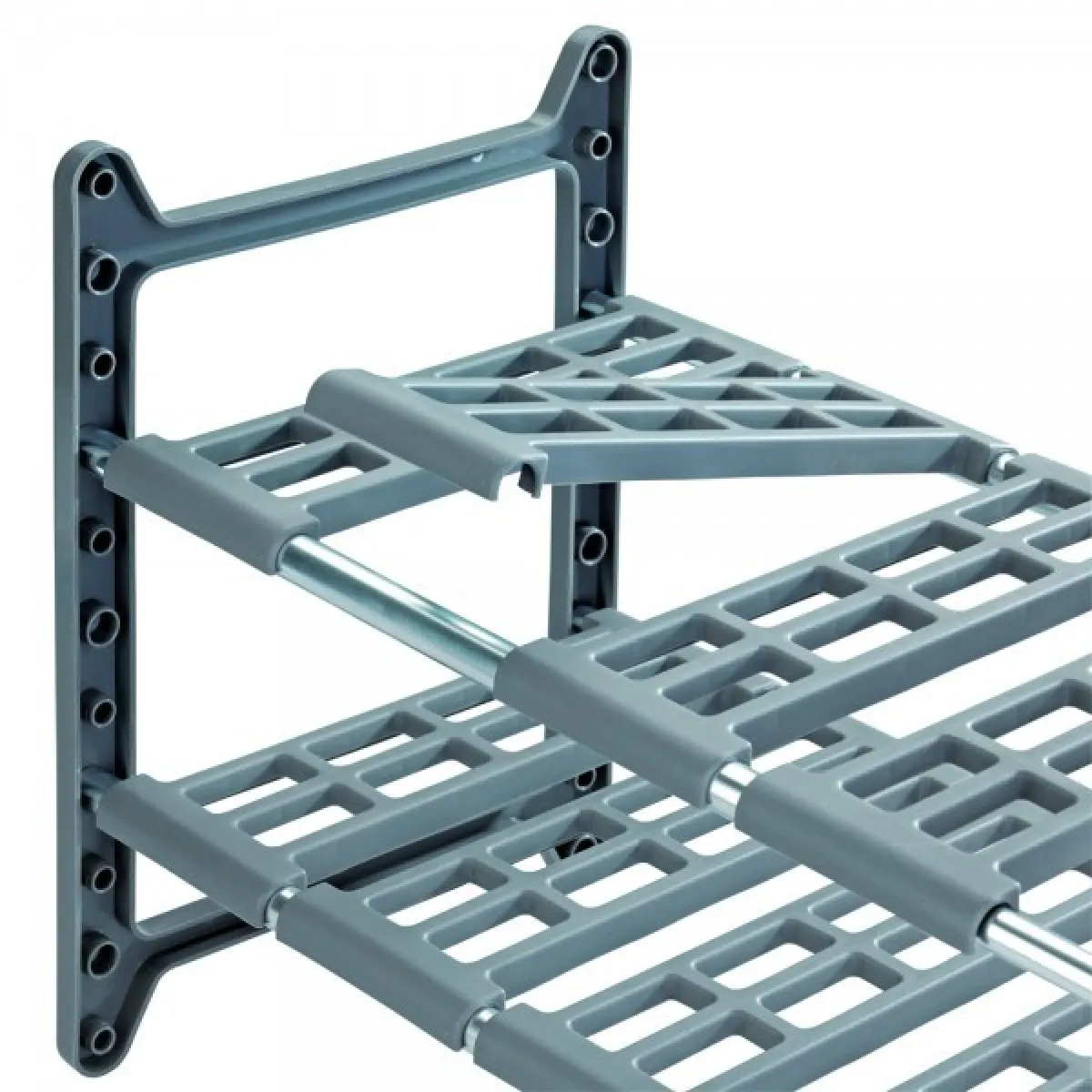 Wenko Etagère dessous d'évier extensible - Gris Wenko Etagère dessous d'évier extensible - Gris