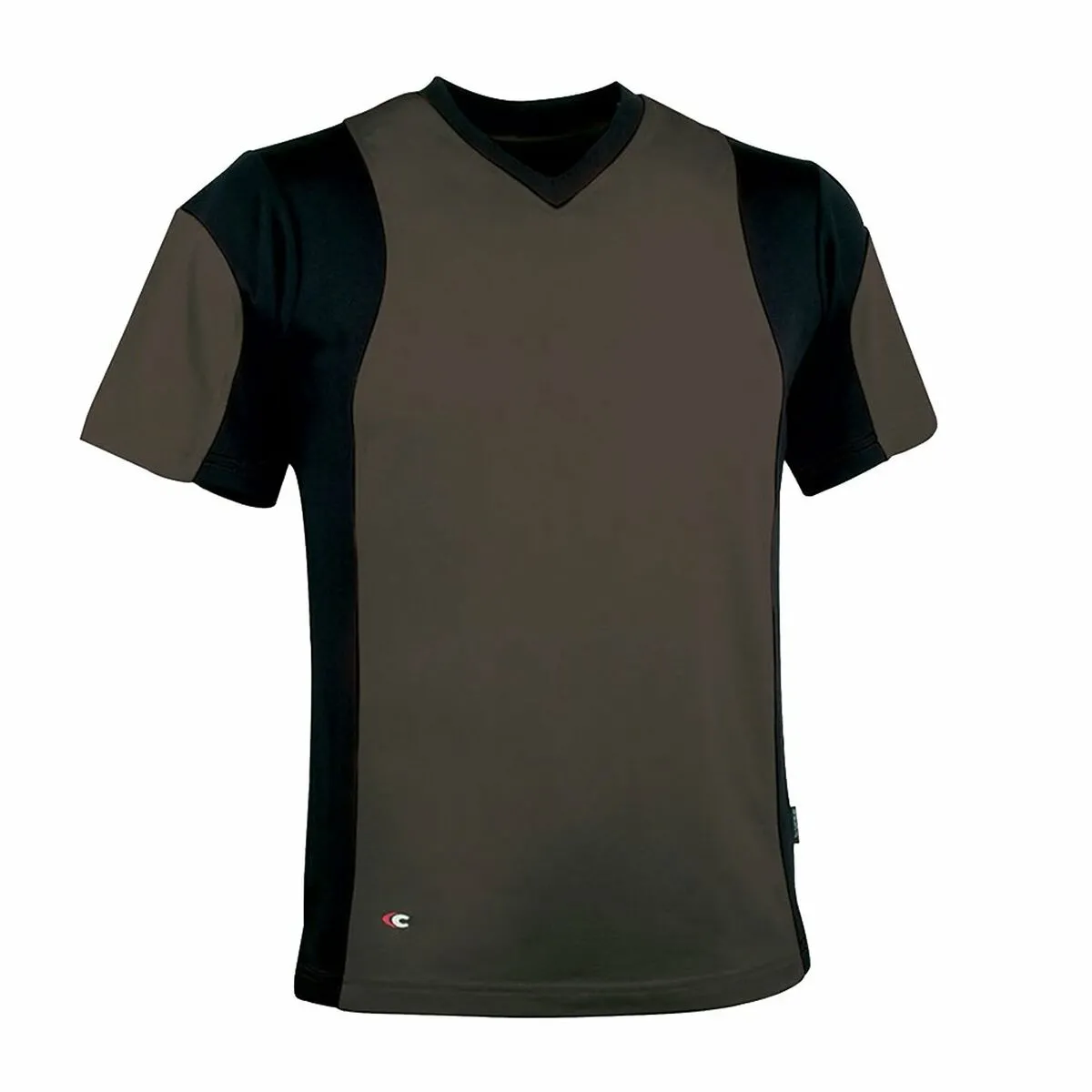 COFRA T-shirt Java Marron COFRA T-shirt Java Marron