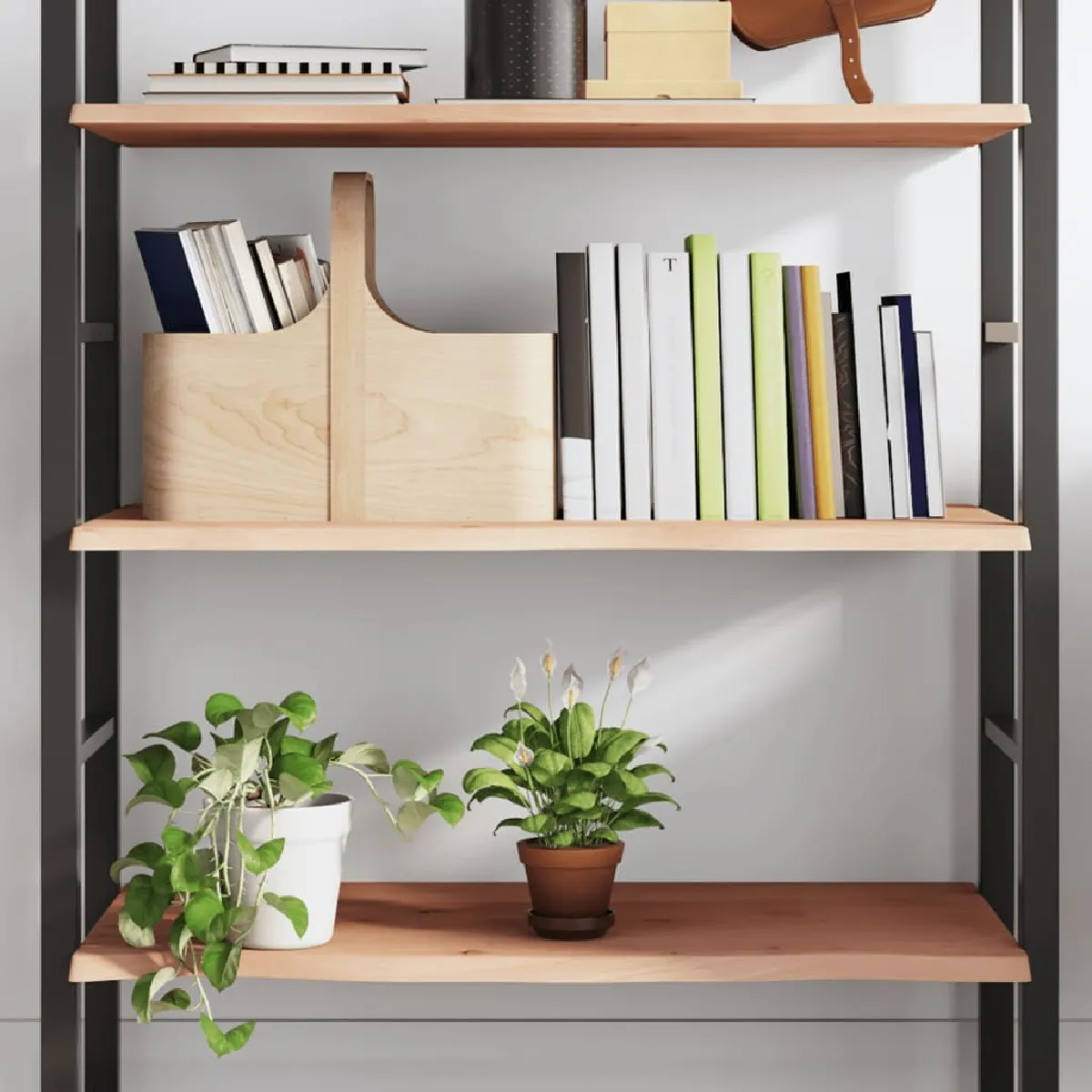 Vidaxl Étagère Murale Bois De Chêne 100 Cm