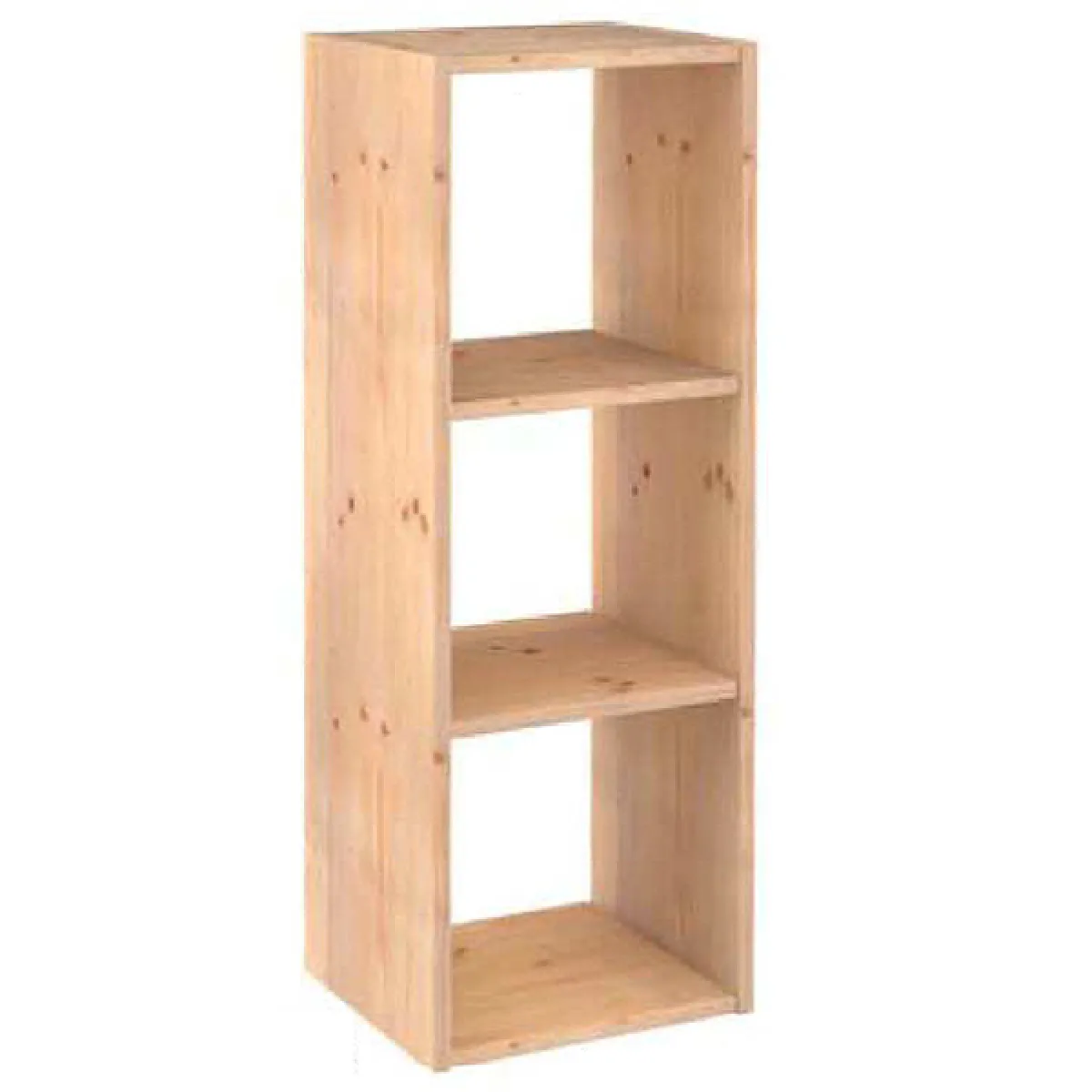 Astigarraga &Eacute;tag&egrave;re colonne 3 cases - Bois clair