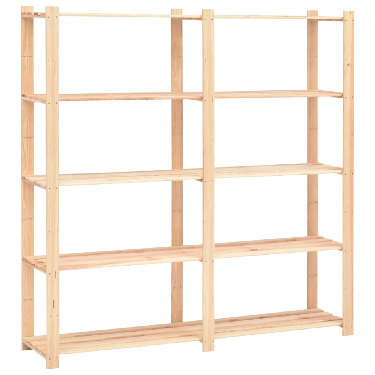 vidaXL Étagère de stockage - Pin solide