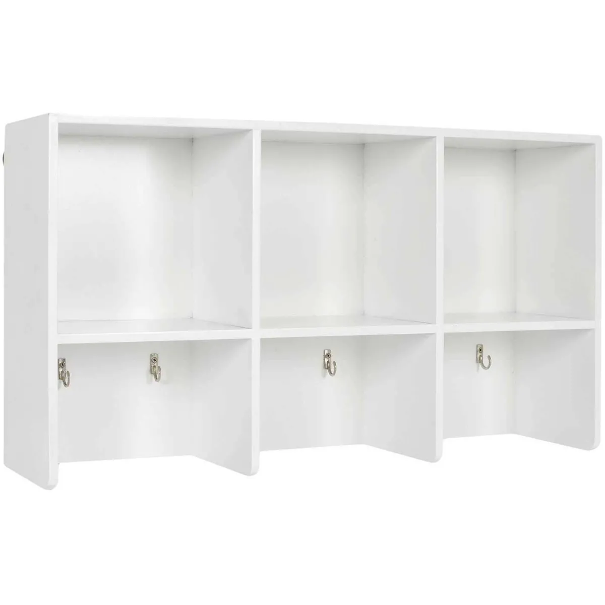 The home deco factory Étagère murale cuisine cube - Blanc The home deco factory Étagère murale cuisine cube - Blanc